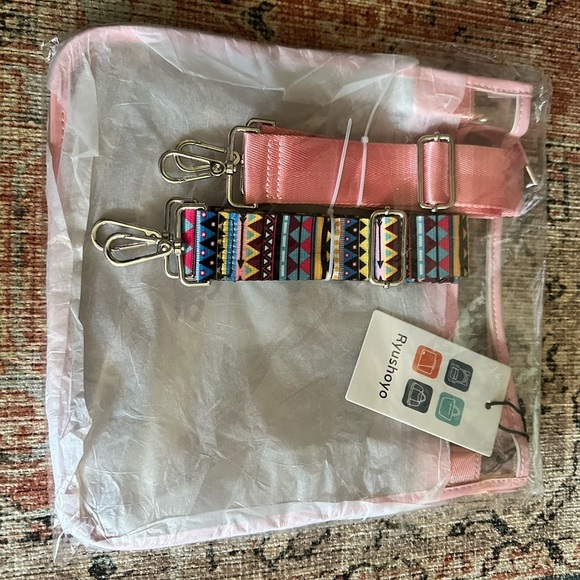 🆕 Stadium Approved Clear CrossBody Bag - Picture 7 of 11